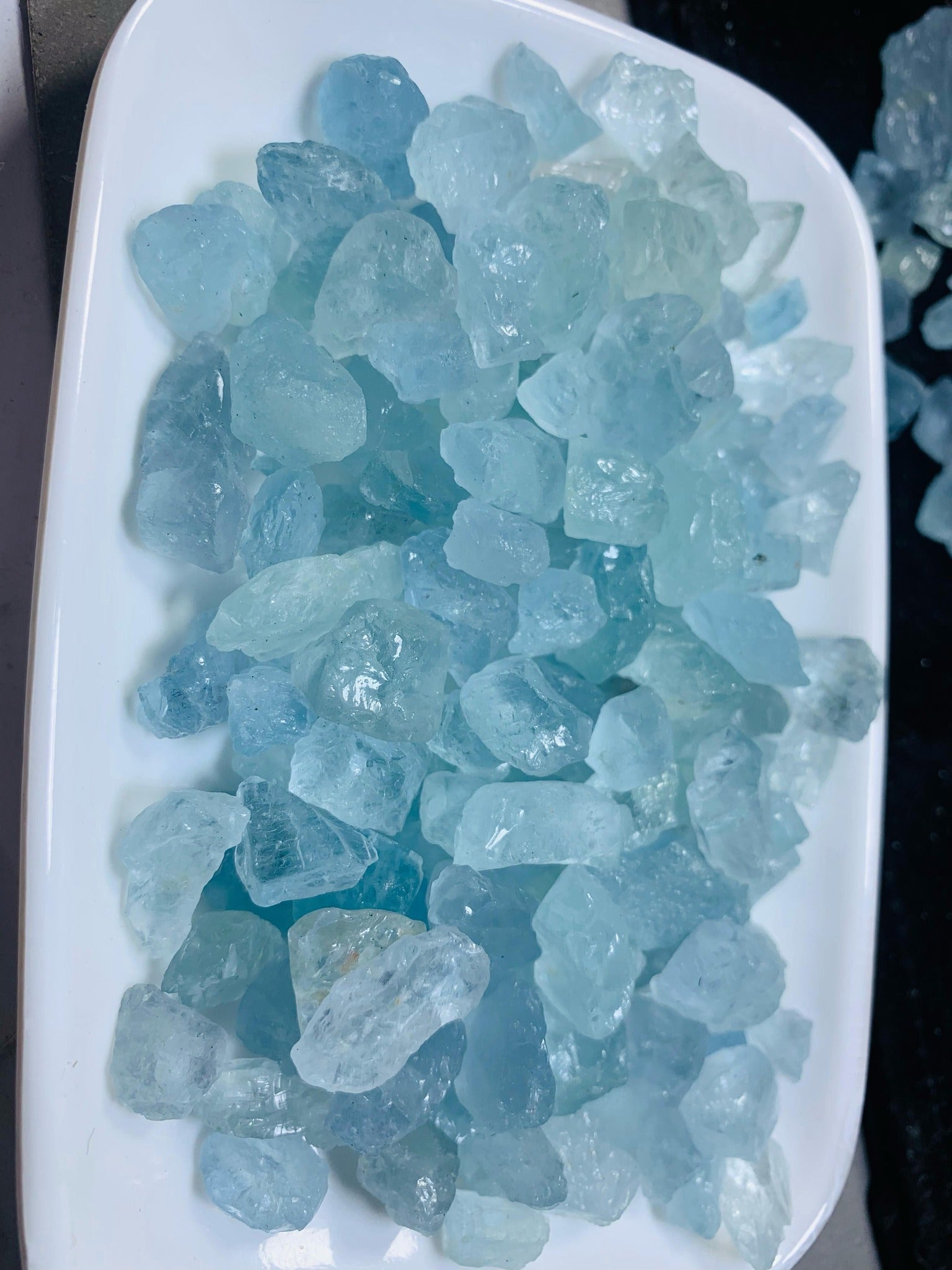 Aquamarine gemstone Natural aquamarine stone from Nigeria