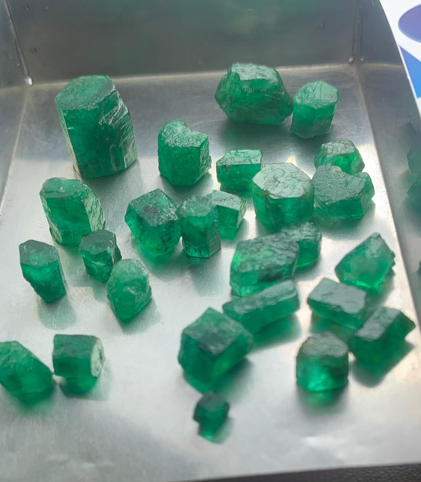 60 carat raw emerald rough crystal
emeralds


