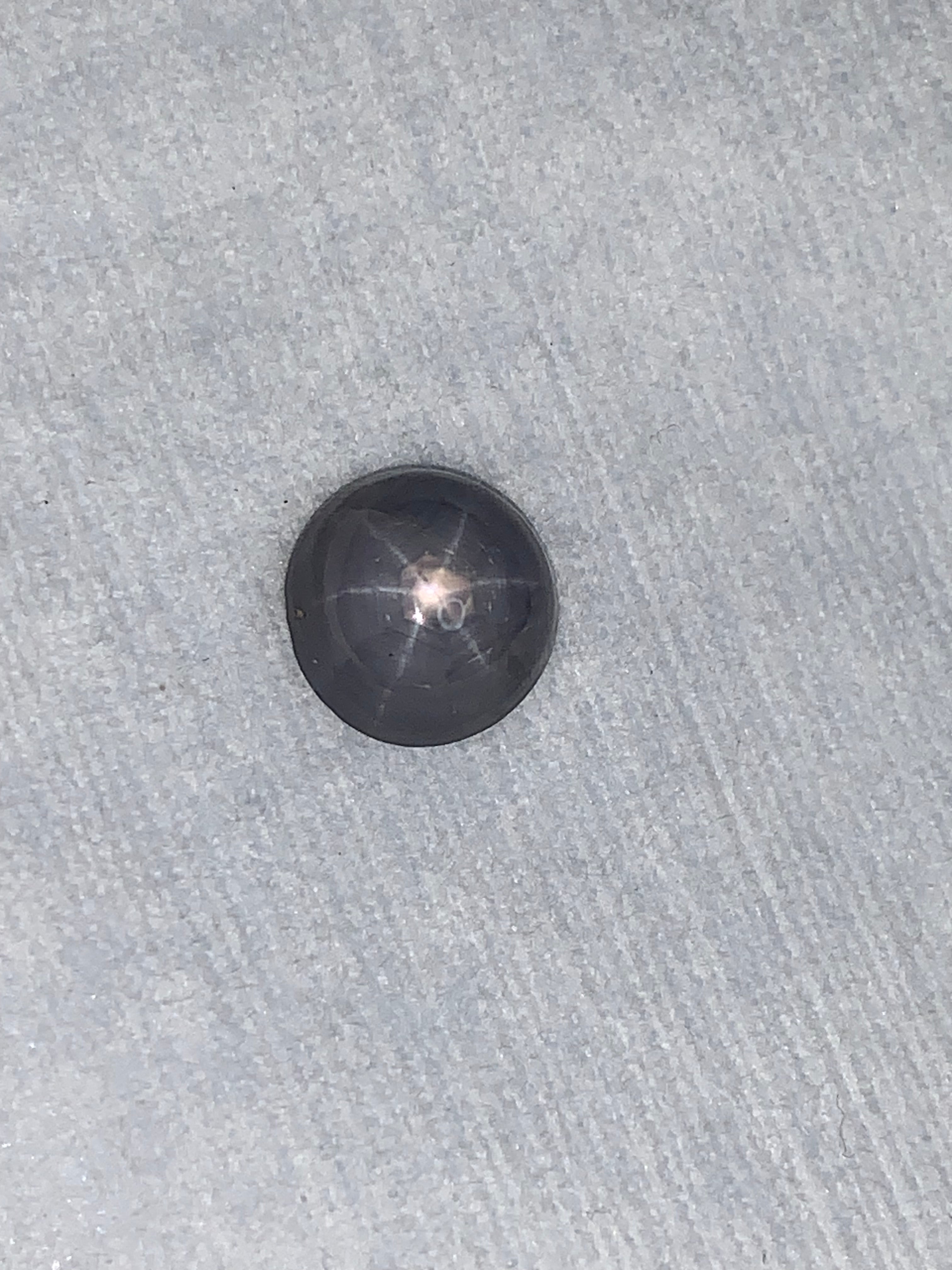 Grey star sapphire