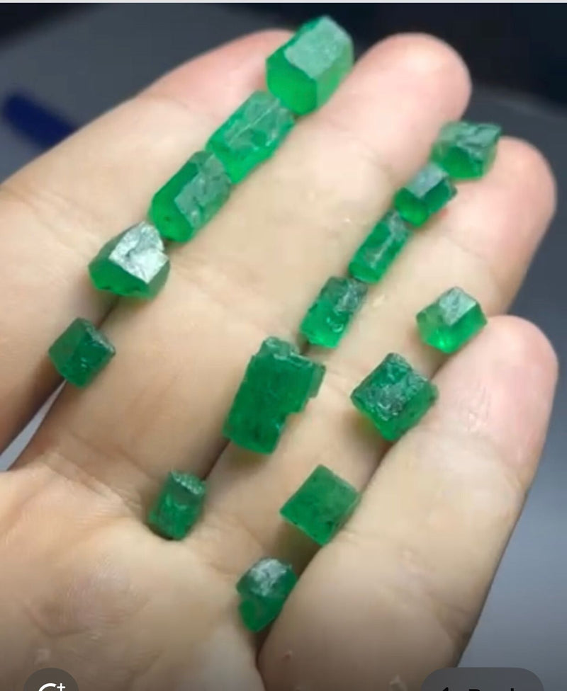 You Also May Like These Raw Emerald Crystals