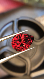 Natural rhodolite garnet