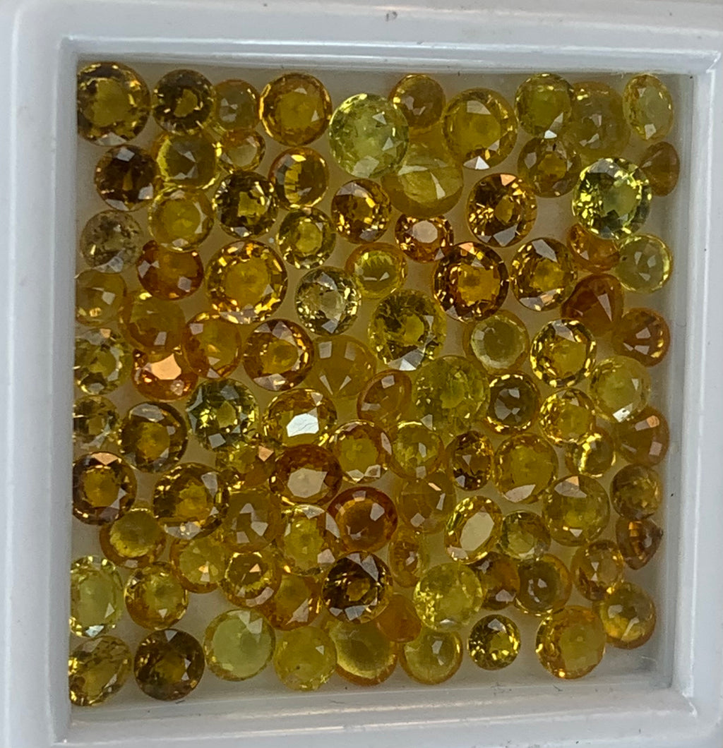 Yellow sapphire loose