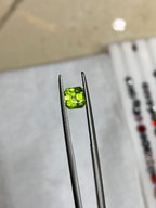 Faceted peridot loose