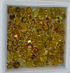 Transparent yellow sapphire