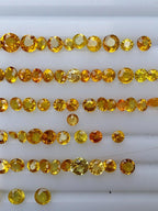 10 carats Loose Yellow Sapphire Stones