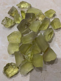 Lemon quartz raw stone for sale