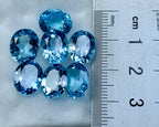 Check Out The Loose Swiss Blue Topaz Stones 