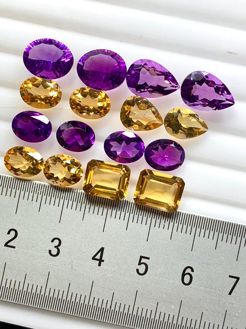 Faceted loose parcel