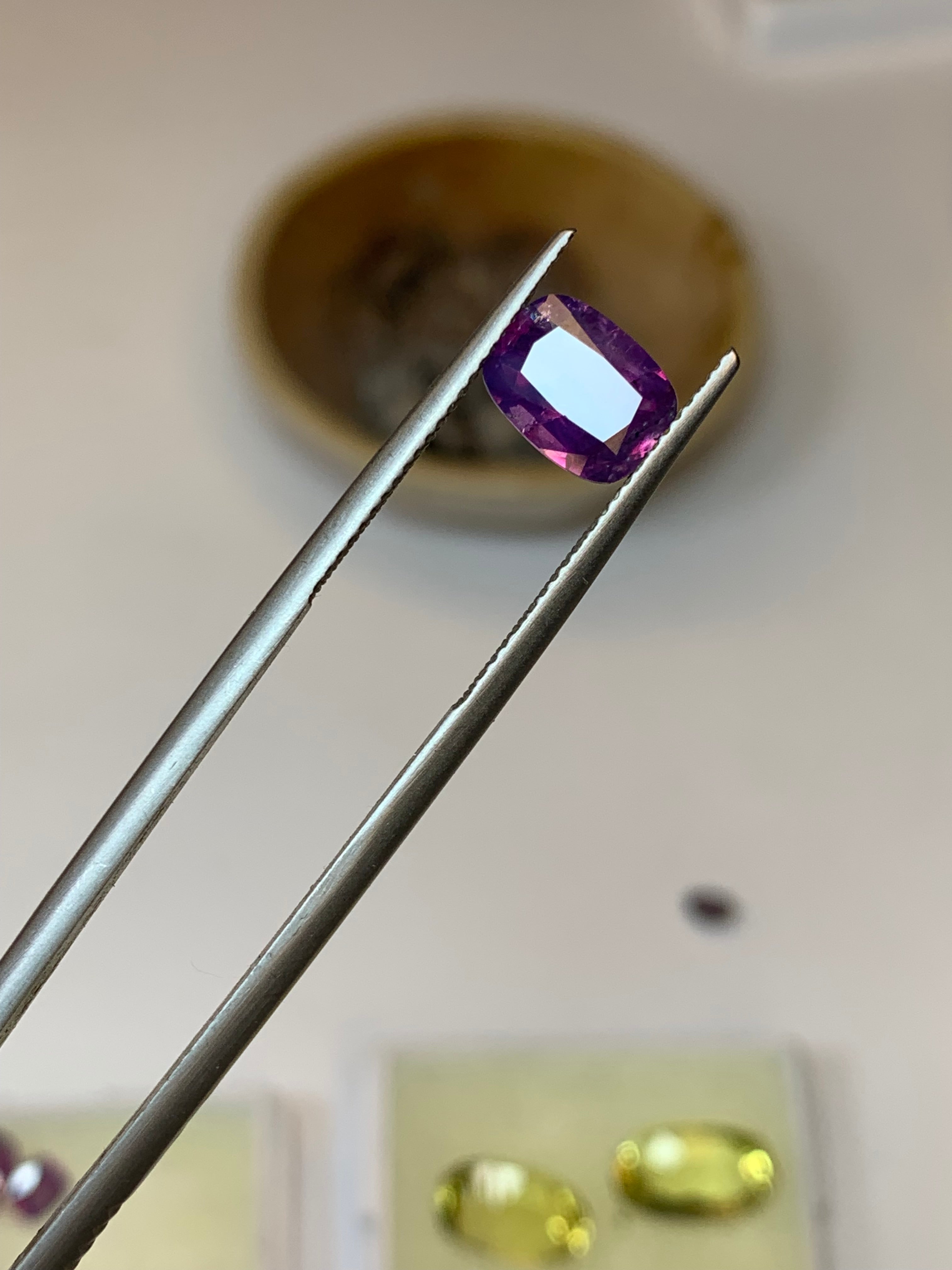 Natural purple Neelam