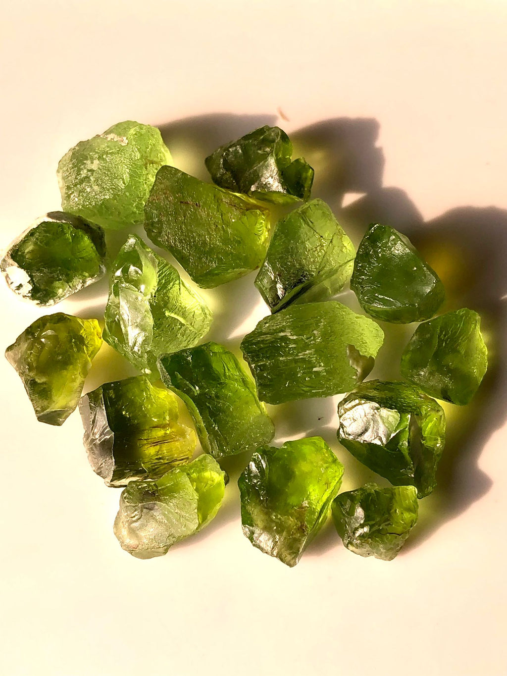 Buy These Facet Grade Rough Peridot Stones.