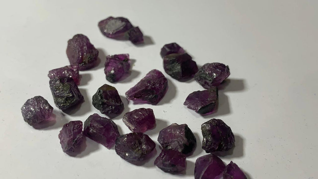 Azad Kashmir sapphire facet