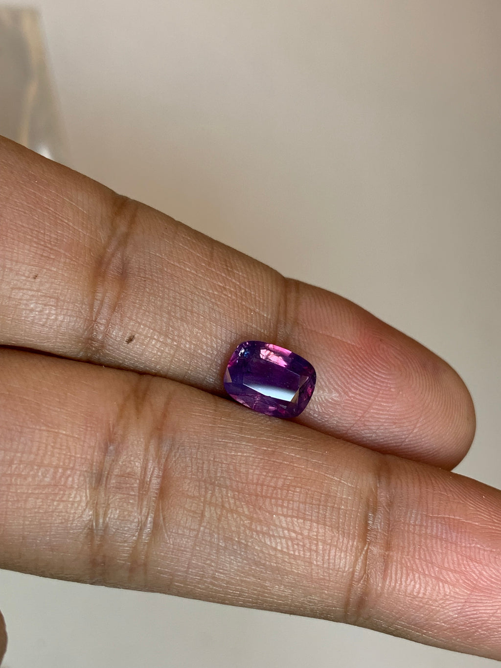 Purple Neelam stone