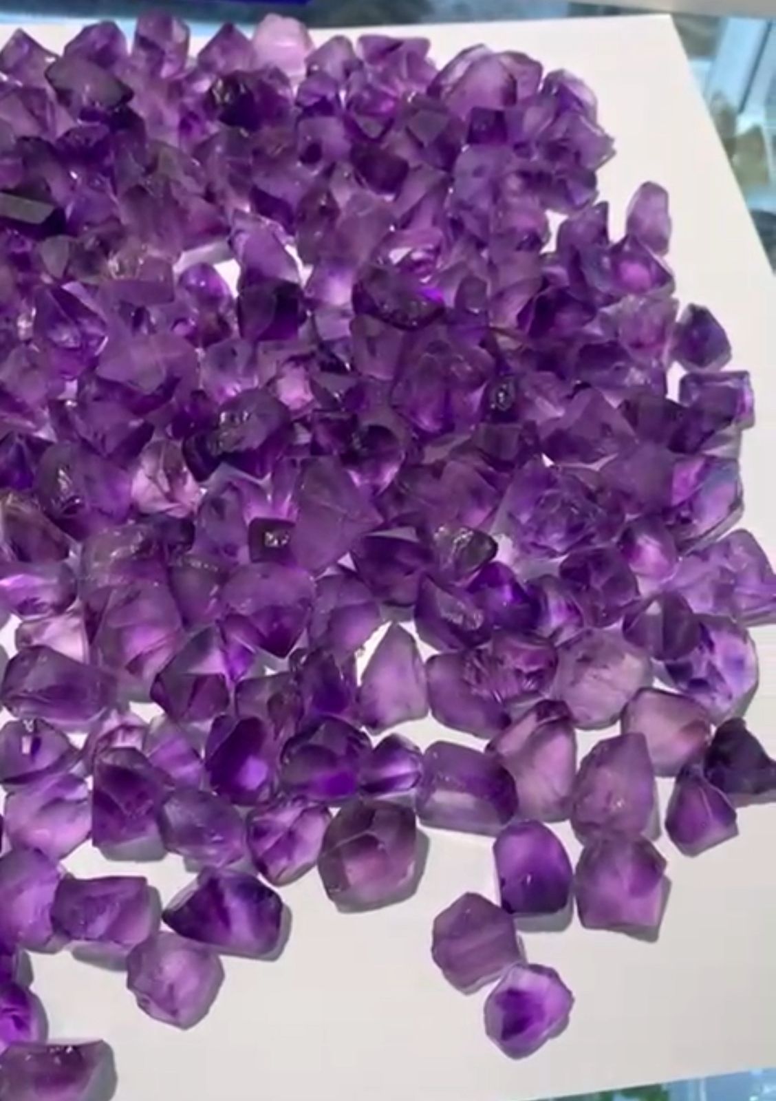 500 Gram Natural Rough Amethyst Facet Grade Lot Bulk