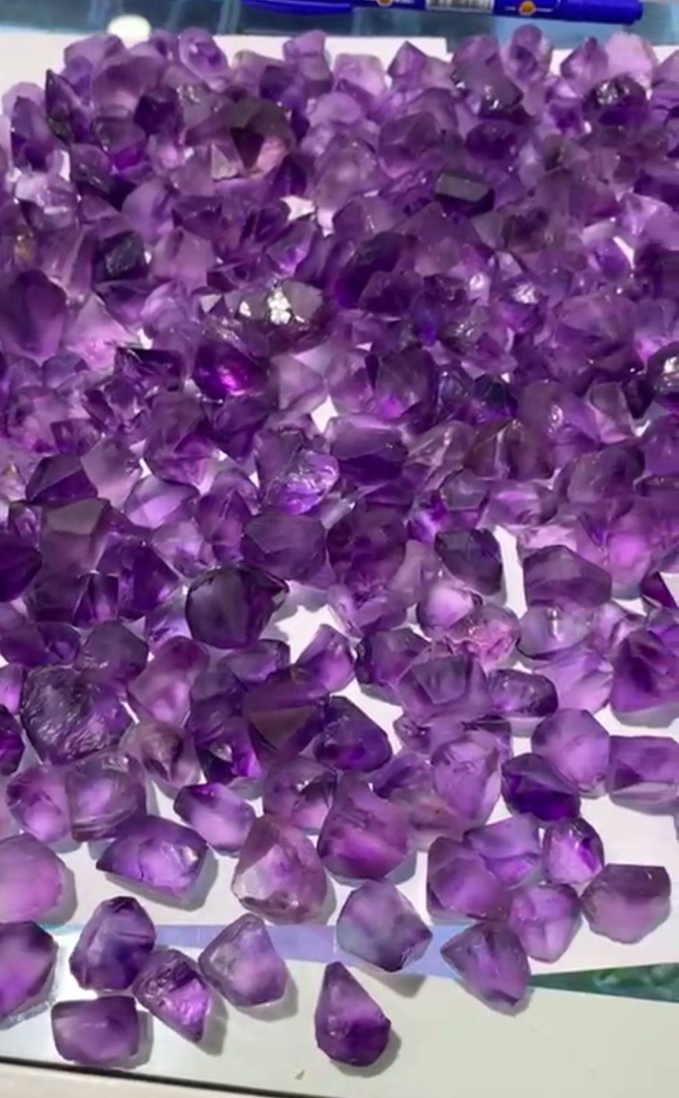 500 Gram Natural Rough Amethyst Facet Grade Lot Bulk