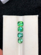 2.45 ct Unheated & Untreated 4 Pieces Natural Afghan Tourmaline Lot