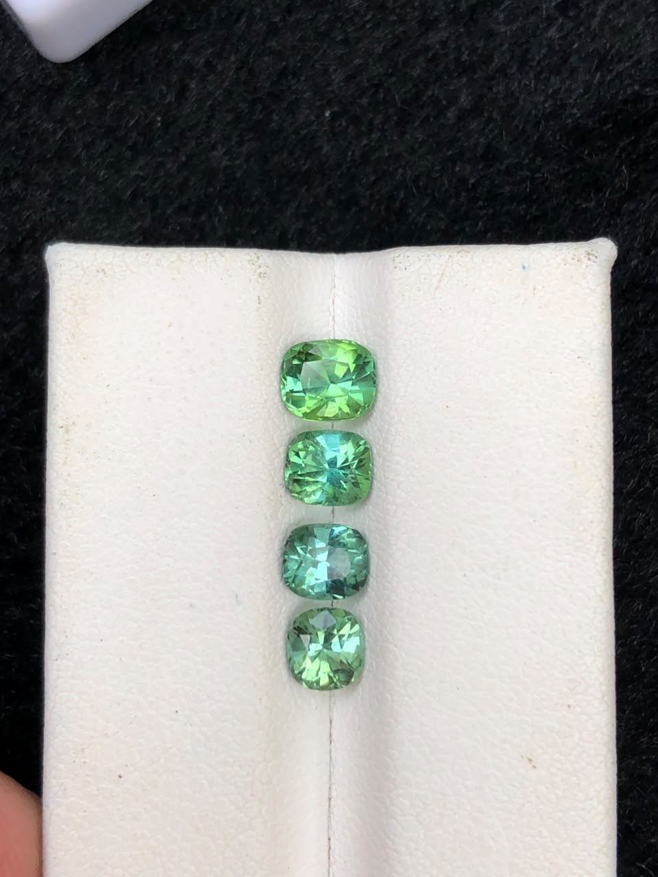 2.45 ct Unheated & Untreated 4 Pieces Natural Afghan Tourmaline Lot
