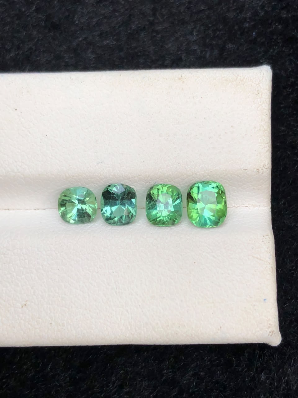 2.45 ct Unheated & Untreated 4 Pieces Natural Afghan Tourmaline Lot