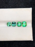2.45 ct Unheated & Untreated 4 Pieces Natural Afghan Tourmaline Lot