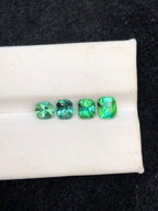 2.45 ct Unheated & Untreated 4 Pieces Natural Afghan Tourmaline Lot