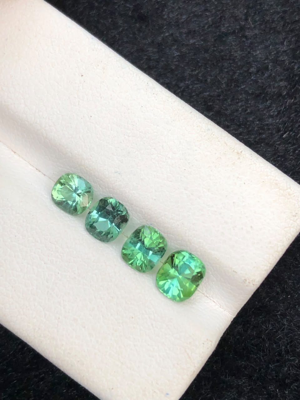 2.45 ct Unheated & Untreated 4 Pieces Natural Afghan Tourmaline Lot