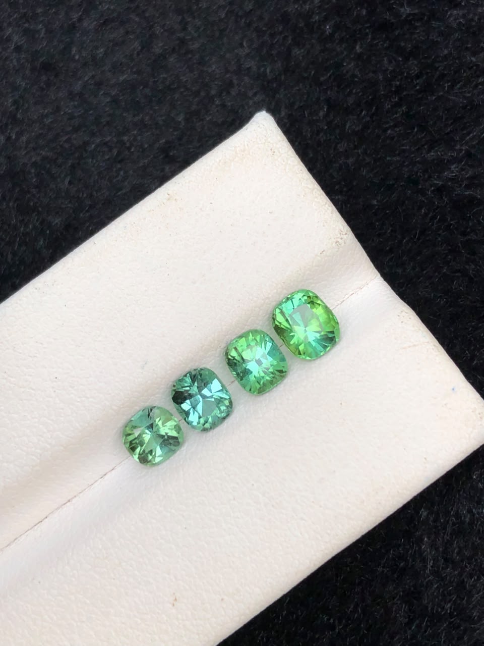 2.45 ct Unheated & Untreated 4 Pieces Natural Afghan Tourmaline Lot