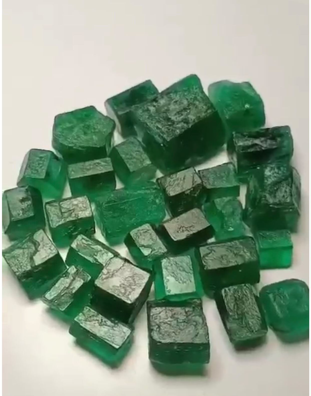 100 Carat Facet Grade Rough Emerald