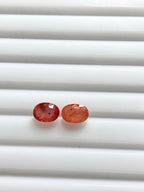 1.45 Carats Orangish Red Sapphire | Loose Gemstones