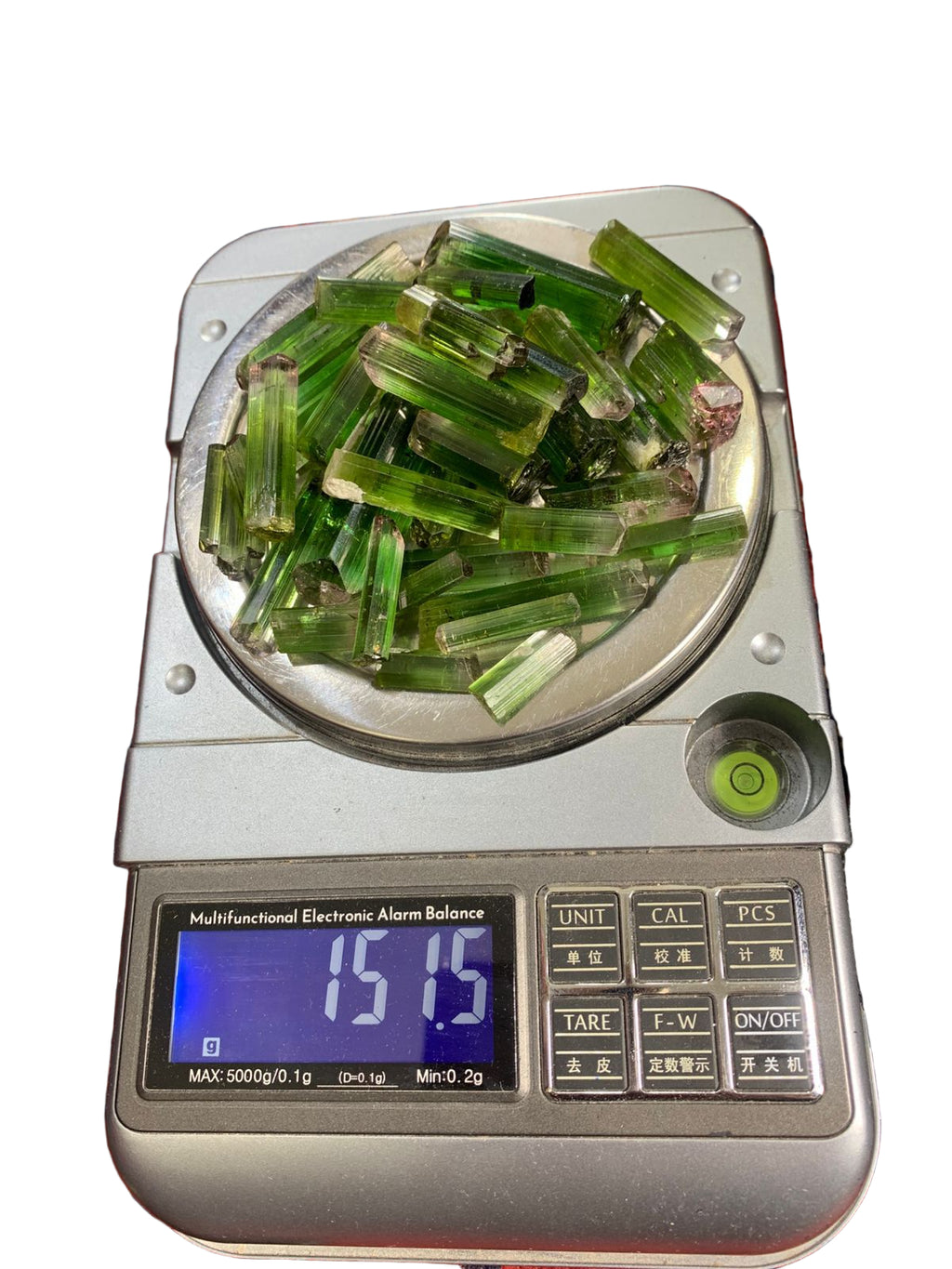 indicolite rough facet