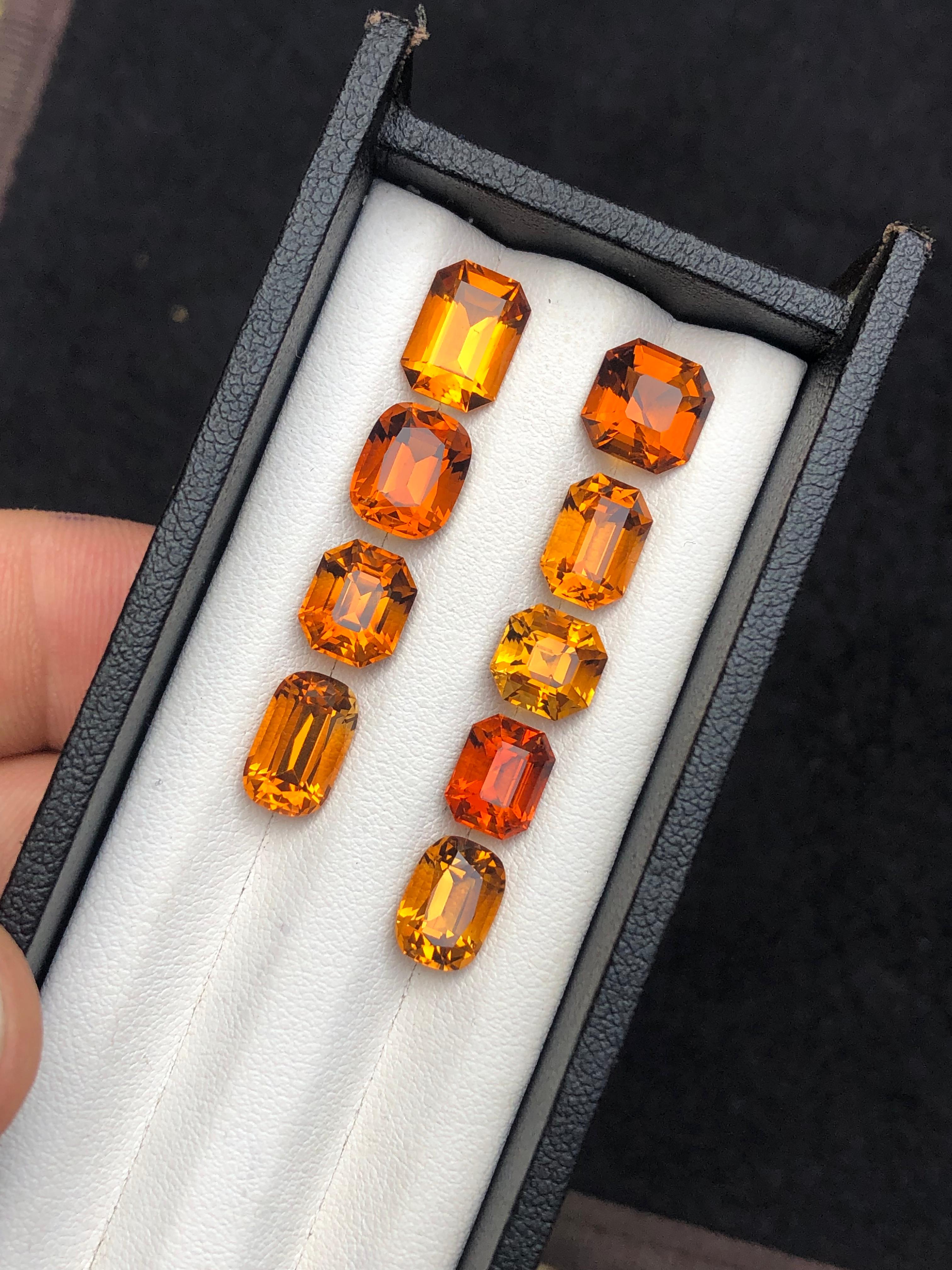 natural citrine loose