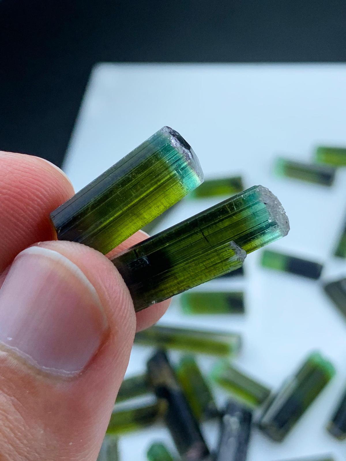 eye clean tourmaline rough