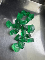 raw emerald facet grade