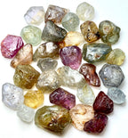 rough sapphire faceting