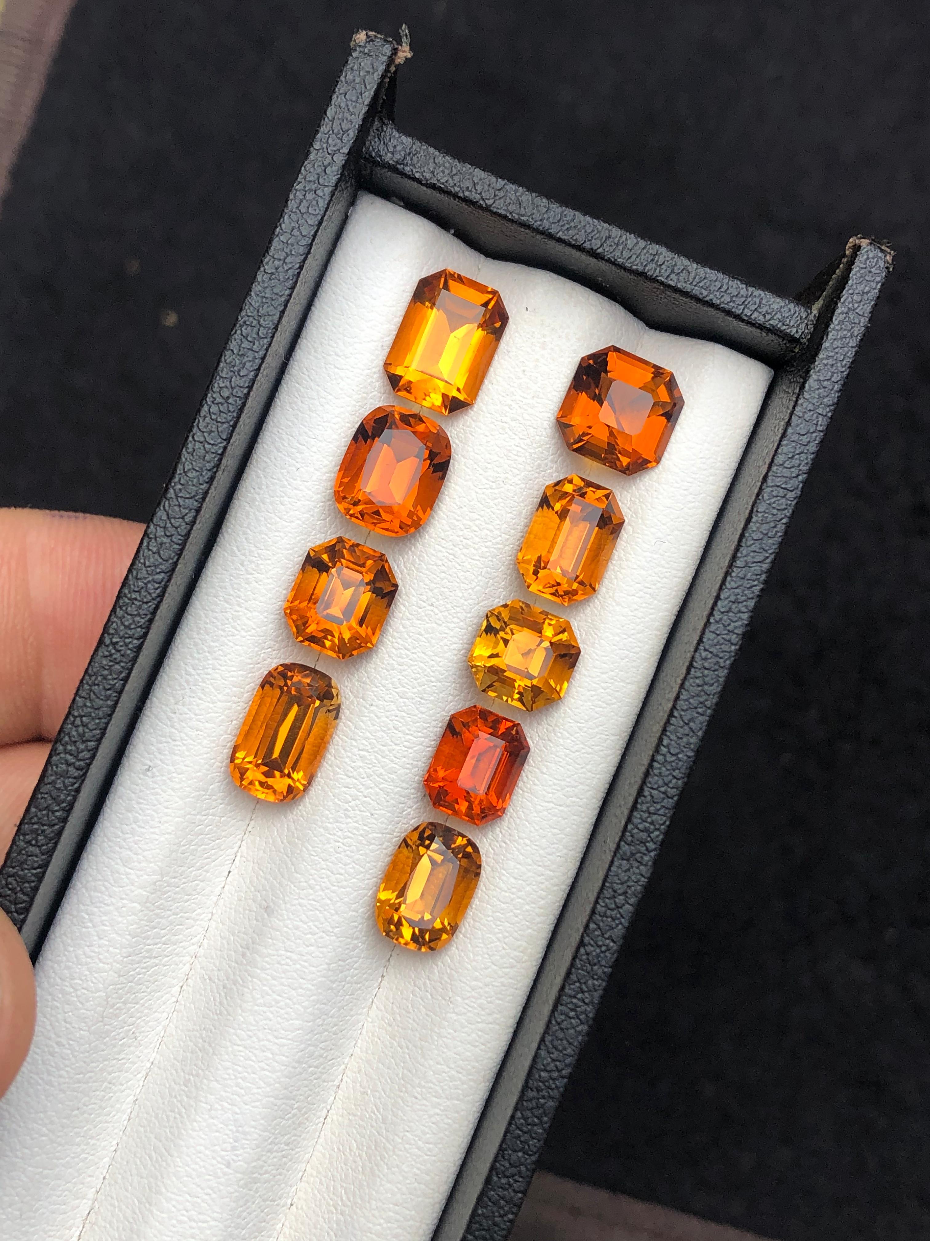 loose citrine stone