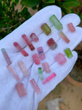 you may like this raw multi colour tourmaline crystals