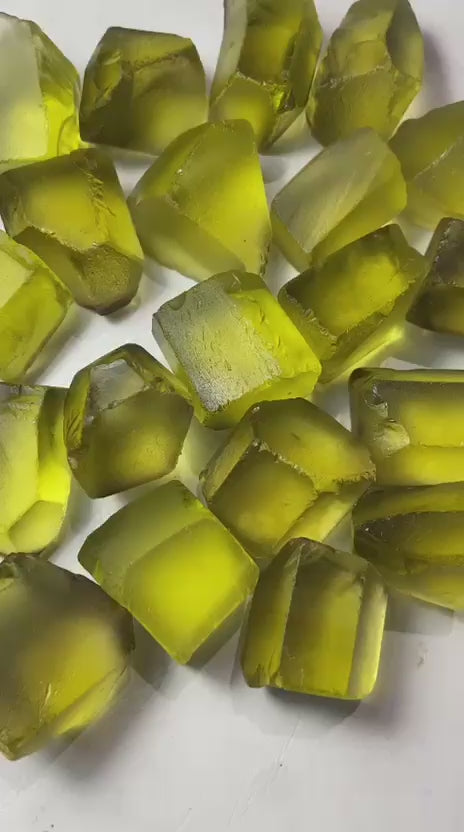 319g Lemon Quartz Facet Rough Parcel