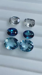Buy loose blue topaz stone 