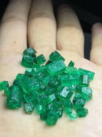 facet grade emerald rough
