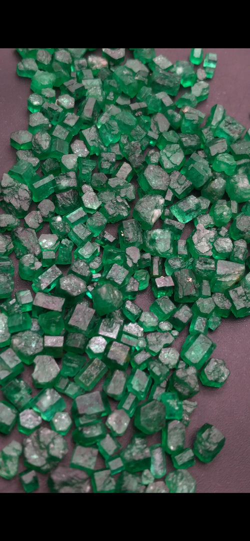 emerald rough facet grade