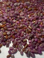 untreated ruby lapidary